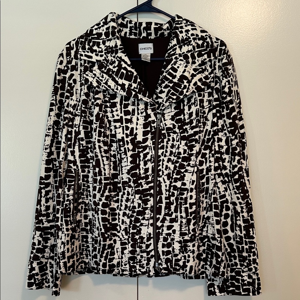 Chico's Patterned Women's Blazer/ jacket